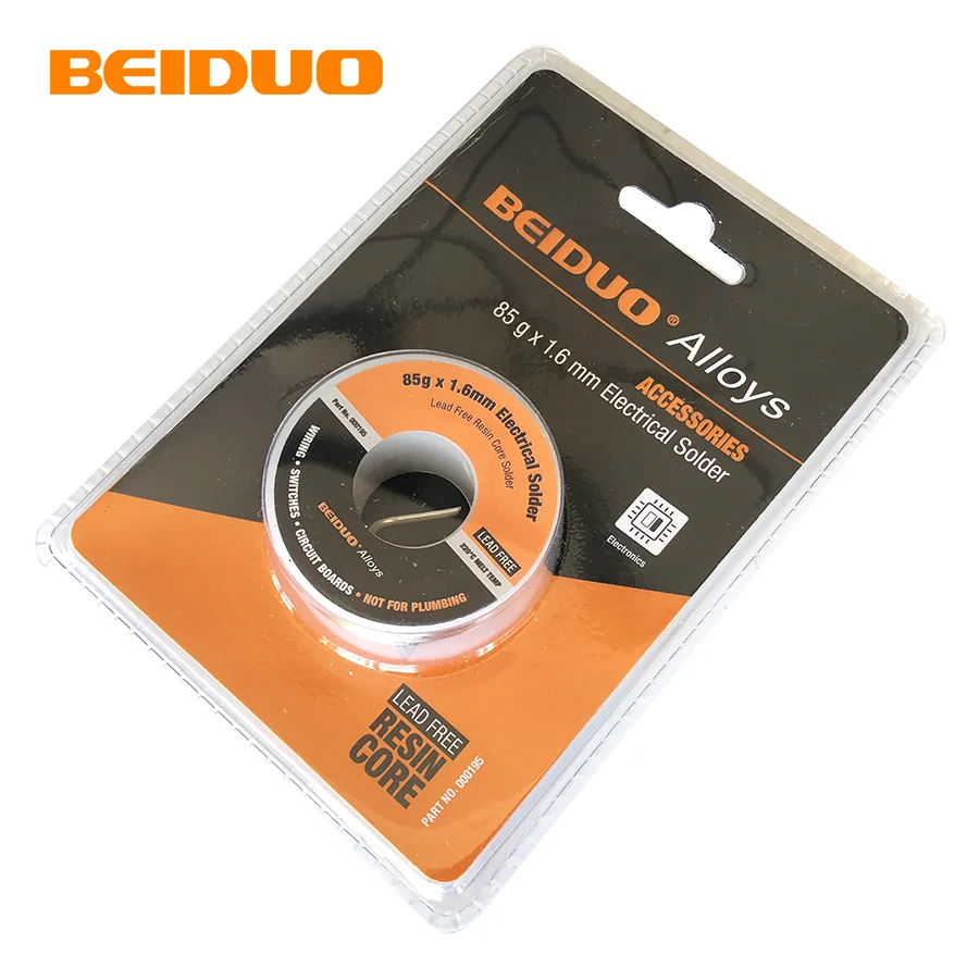 Electrical solder wire silver bearing rosin core solder repairs tin soldering wire