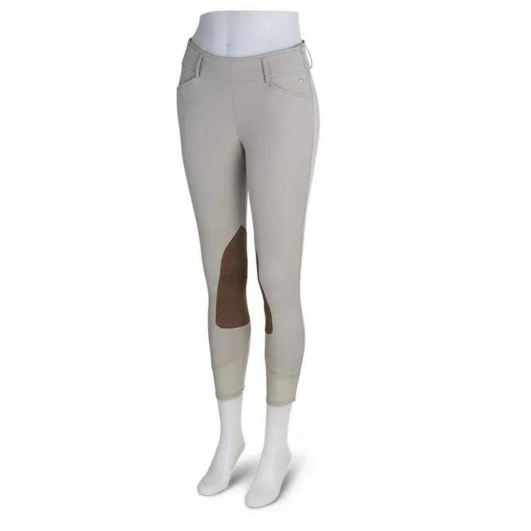 Spandex Jodhpur & Breeches Adult Denim Silicone Breeches Riding Pants