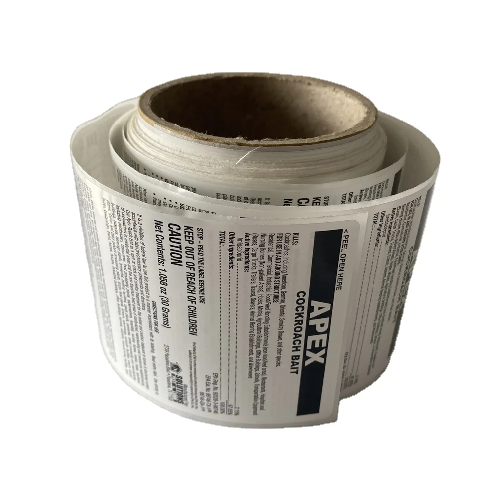 Adhesive Paper Custom Stickers Roll Direct Thermal 4x6 Labels 100x150 Shipping Labels Printer Barcode Labels Roll