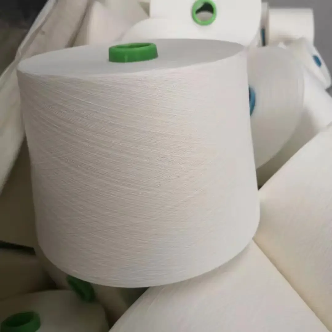 Пряжа для футболки Ne 30 1 32/1 Cd 40S/2 32S 40/1 60/1 8/1 10S Толстая хлопковая массивная 100 расчесанная компактная пряжа окрашенная