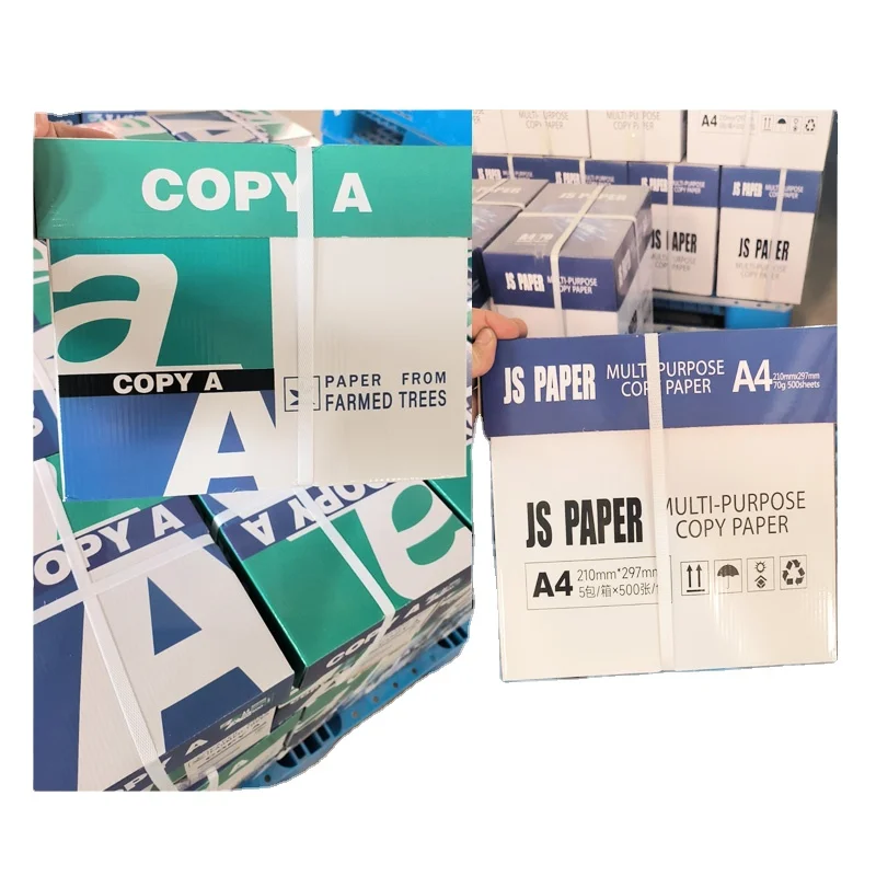 Reliable supplier high quality 70gsm white printer wholesale copy a paper bond ream office paper a4 format 80 gsm 500 sheets