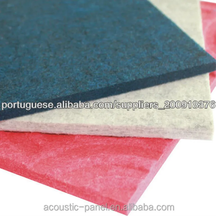 Modern Design Fiber Ceiling Panel Sound-Proof Durable Interior Acoustic Panel