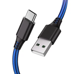 Schitech OEM 3ft 6ft 10ft 2A QC3.0 Nylon Braided USB cable Type C Data line Fast transmission data cable For Iphone Charge