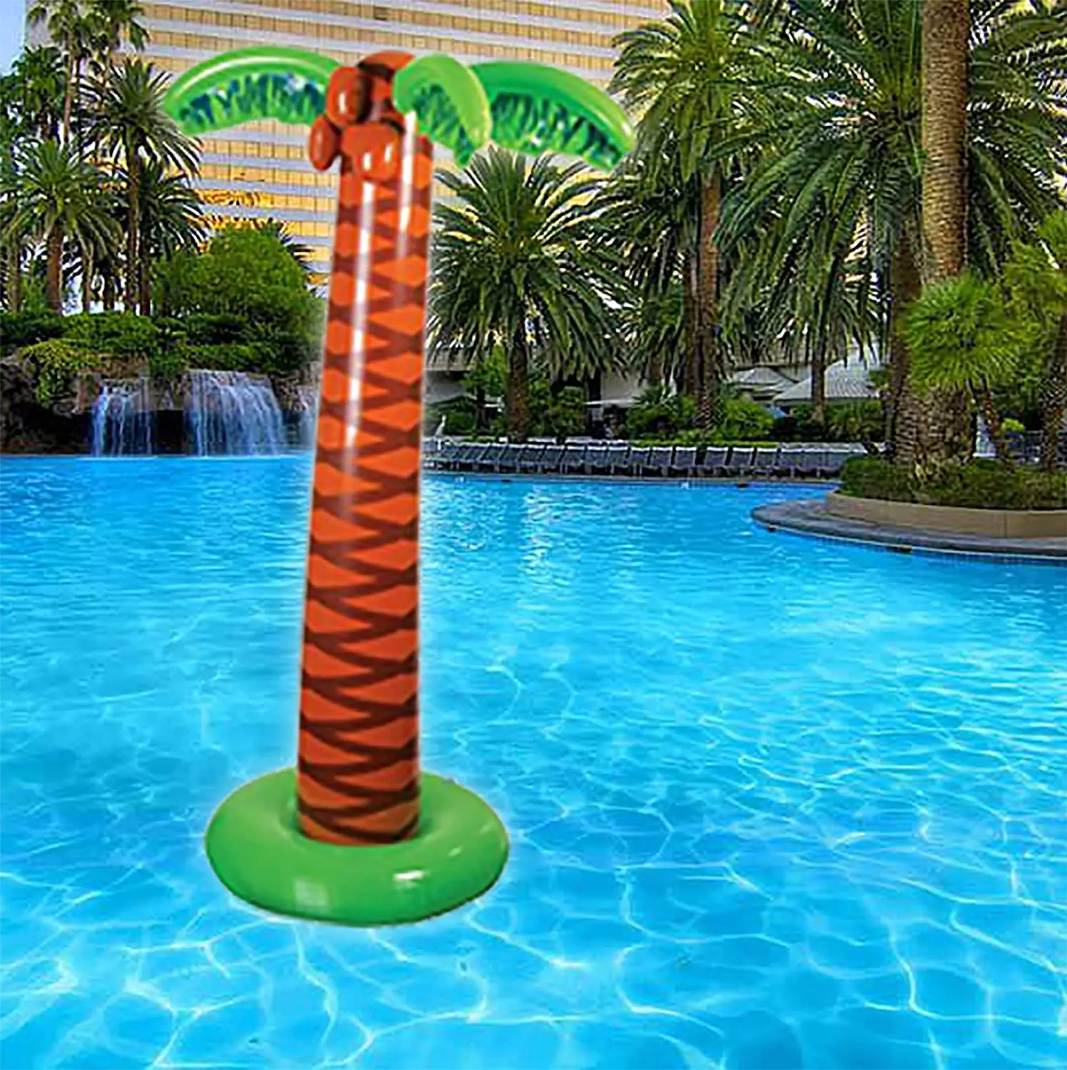 
Inflatable Palm Trees Coconut Tree Decoration Pool Toys for Adults&Kids Beach Decor, Pool Decor, Luau Birthday Party Decorations 