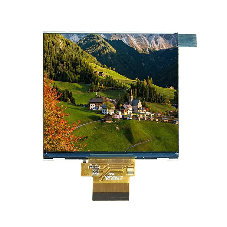 Square display 4 inch 480*480 Smart Home Application TFT LCD Screen Display Module For Raspberry Pi