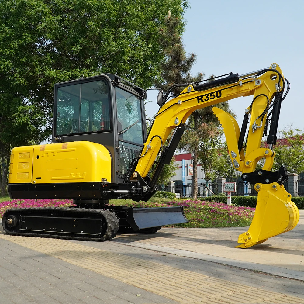 Rippa R350 Micro Digger Made In China Underground Excavators Diesel Mini Excavator For Sale