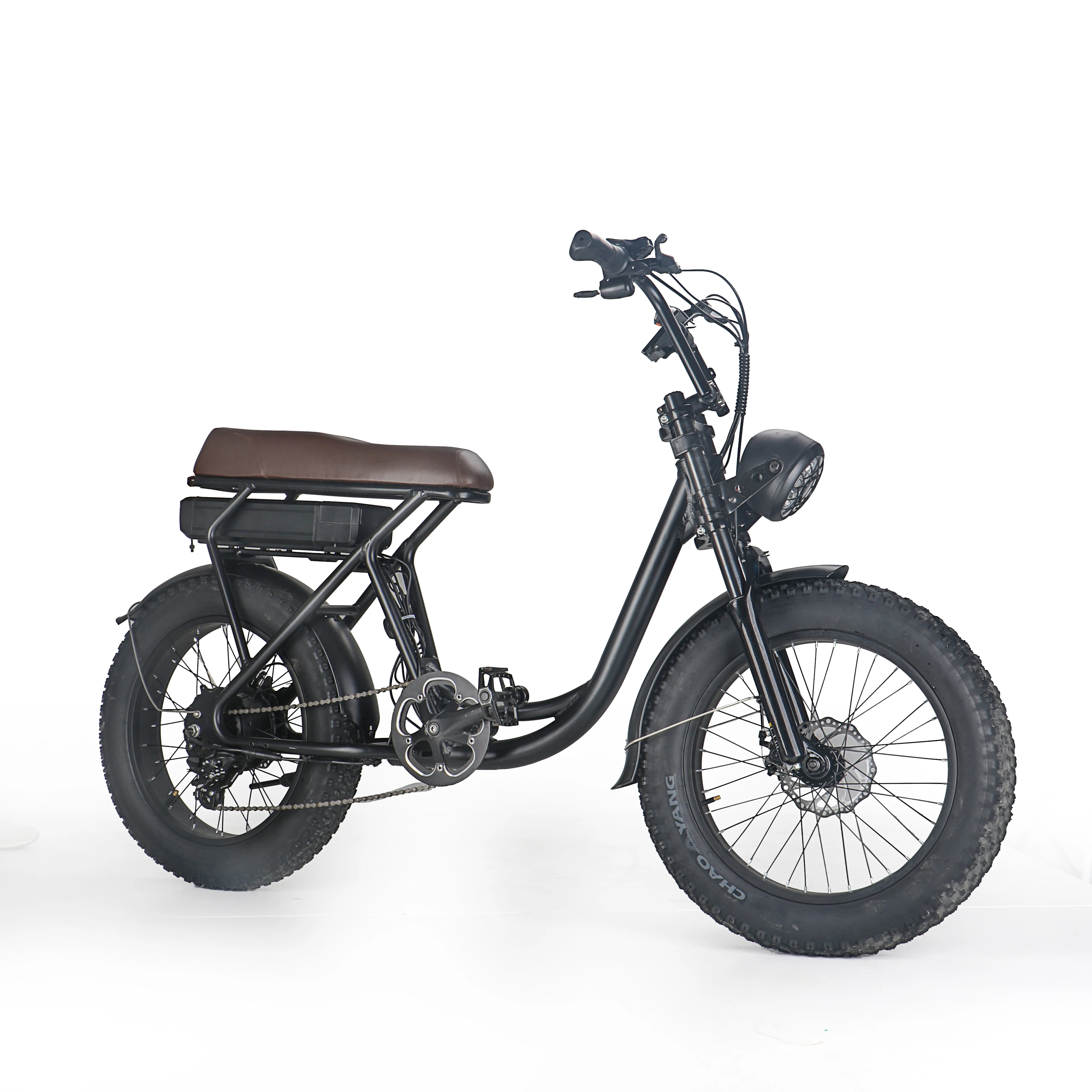 2021 newest long range  hydraulic scooter electric 20inch 750w 36V fat tire two wheels  off road electric bike city dirt bike
