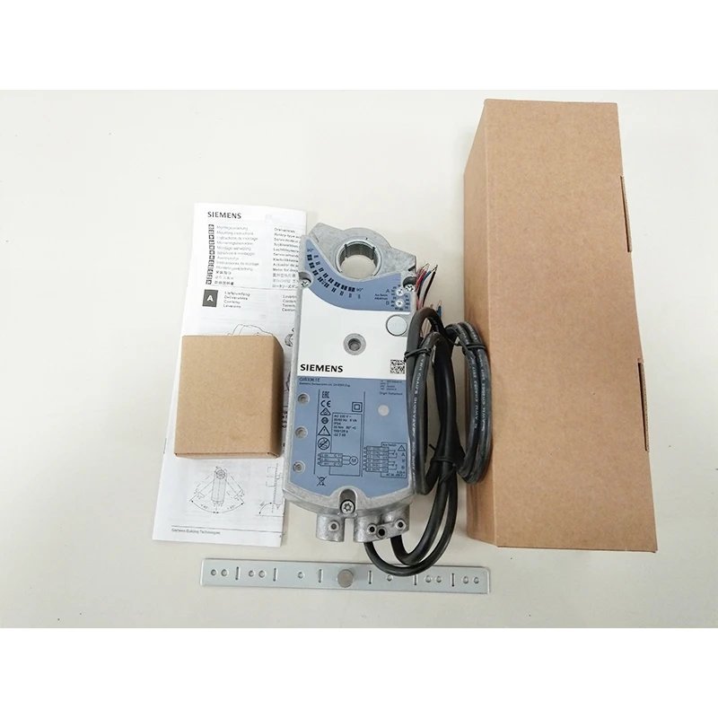 siemens GBB161.1E Rotary air VALVE Damper Actuator, AC 24 V,0~10V, 25 Nm, 150 s