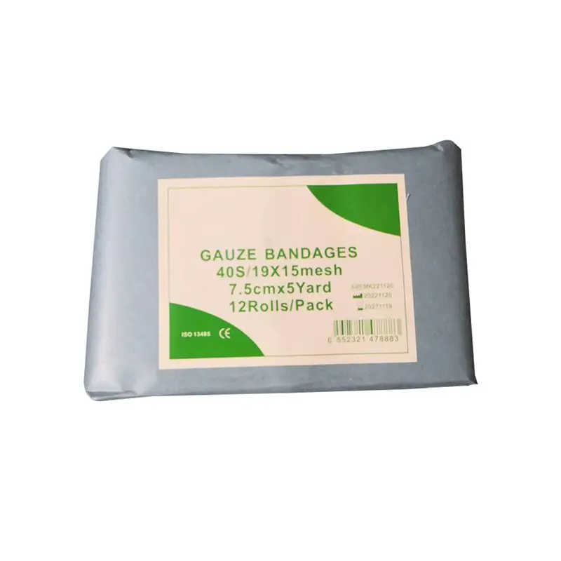 Reliable reputation surgical sterile breathable good absorbent gauze wound dressing gauze bandage