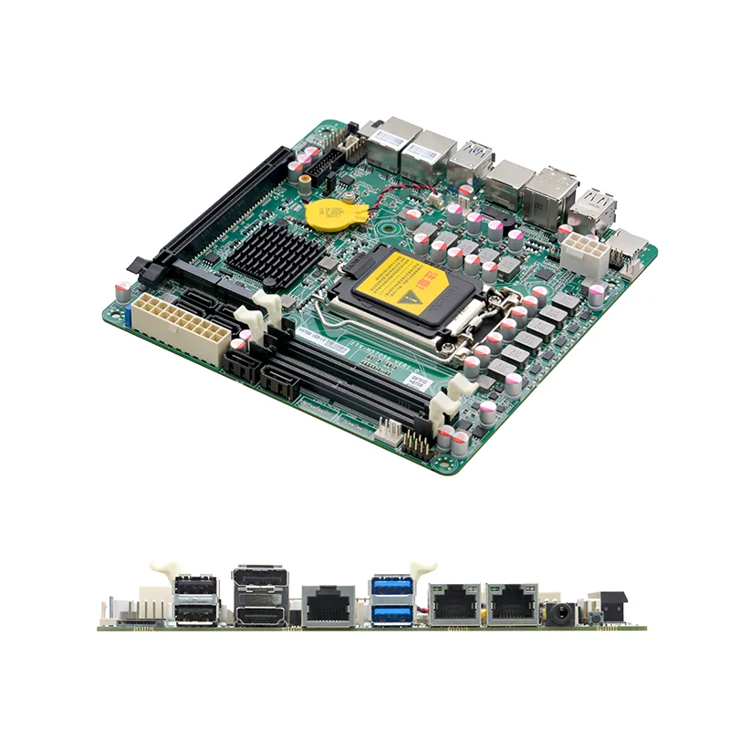 H570S6 Nas All in One Motherboard Support LGA1200 with Q570 Chipset 2 Lan 4K 6* SATA 2*M.2 Single Board Computer