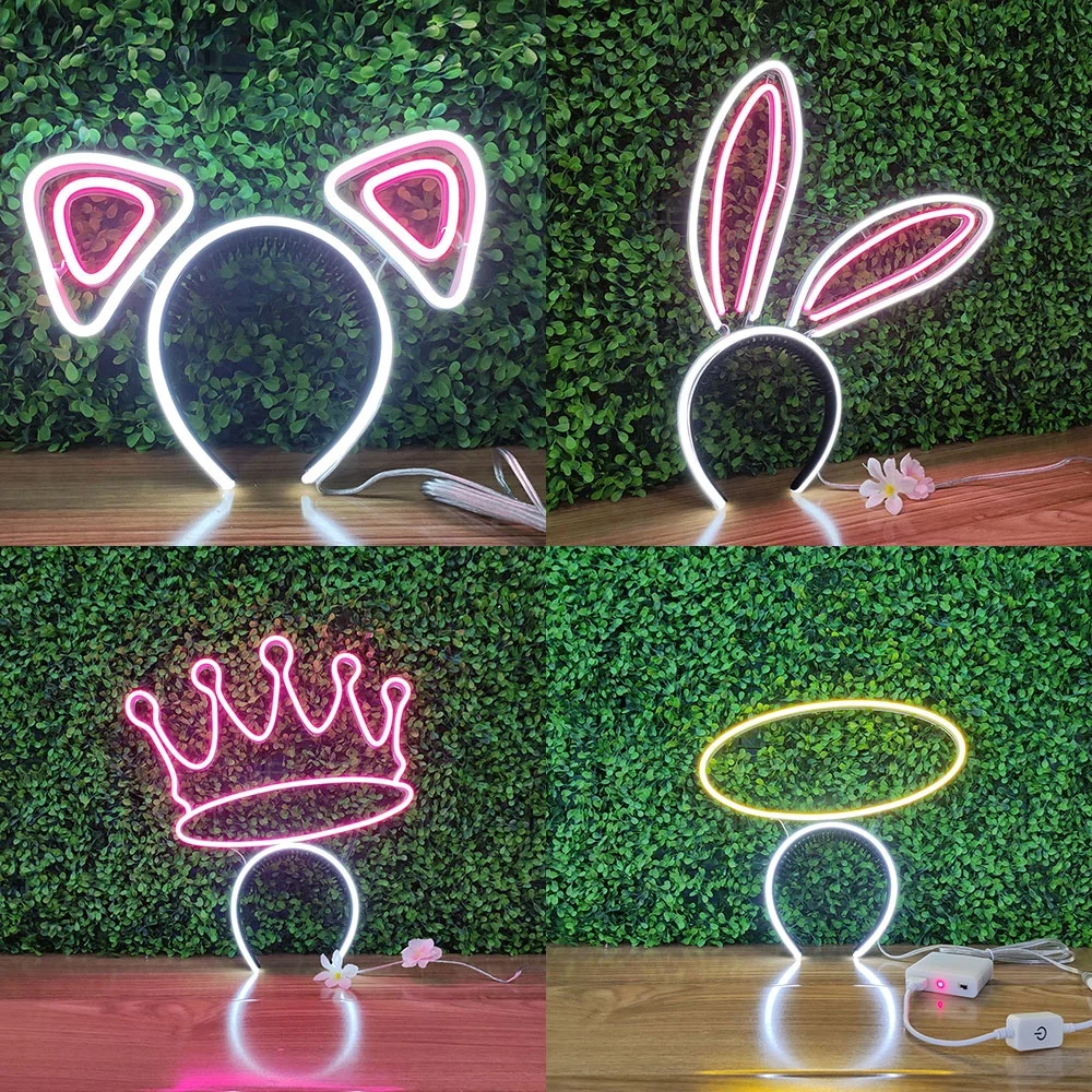 OUX No MOQ Dropshipping BRIDE LED HEADBAND