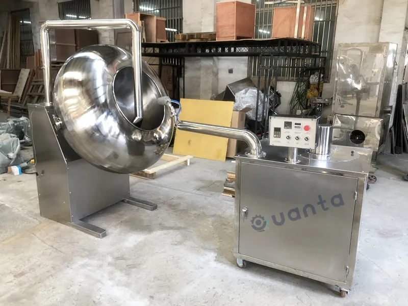 SS304 factory price nuts chocolate coating machine