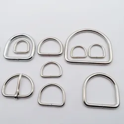Factory direct sales metal D ring adjustment Connect Decorative buckle for handbags shoes and garment