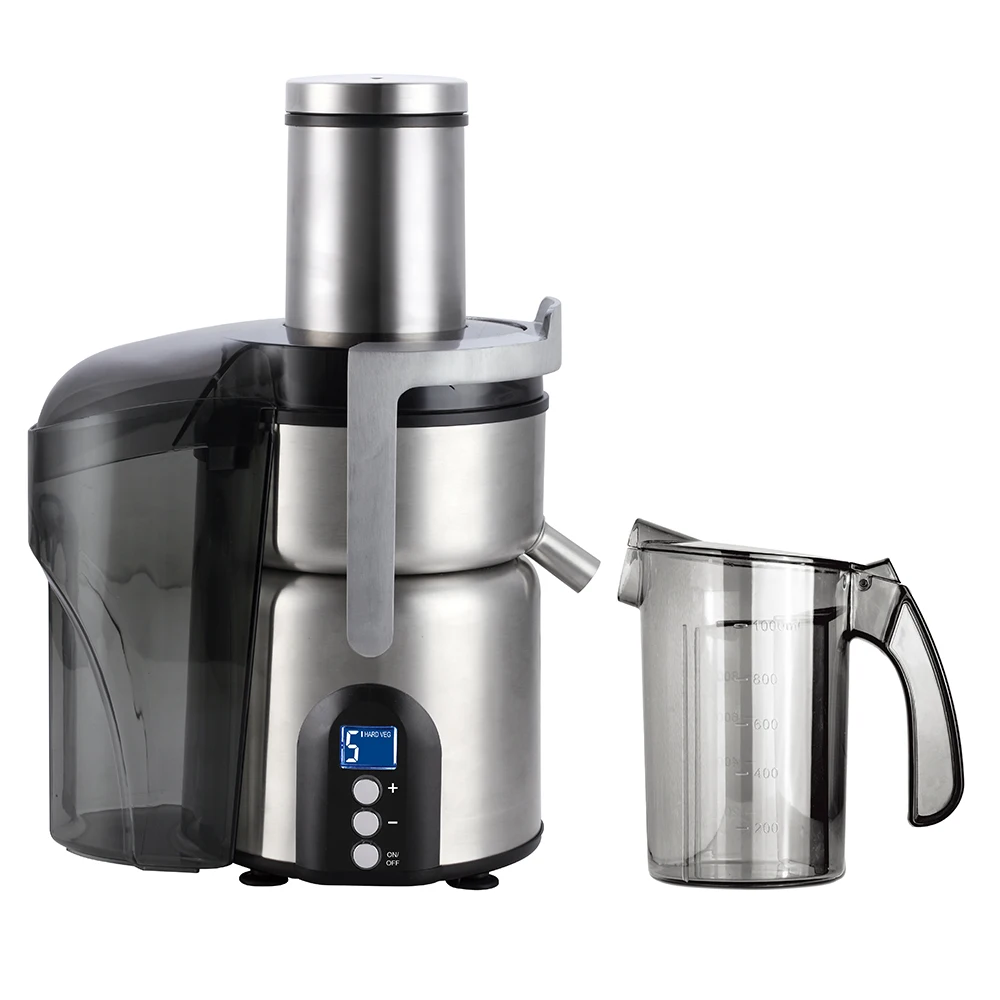 CAFULONG Kitchen Appliances Wide Mouth Digital Control 1000W Power Juicer Electric Automatic Centrifugal Juicers