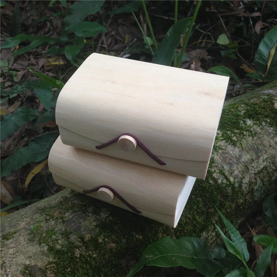 Soft Wood Square Sepcial Packing Wooden Candy Box