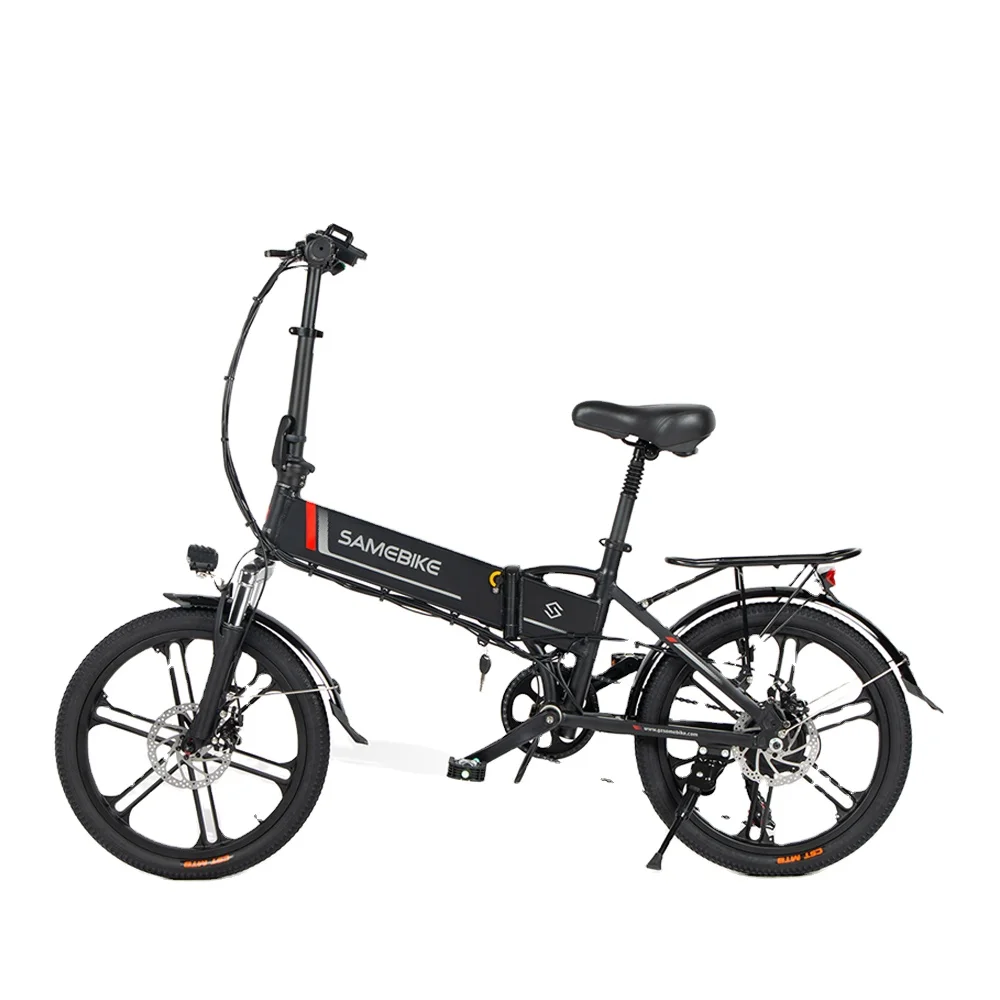 20Inch E-Bikes 350W Motor Mountain Bike  Fork  Battery Professional 6 Speed Gears Electric Bicycle