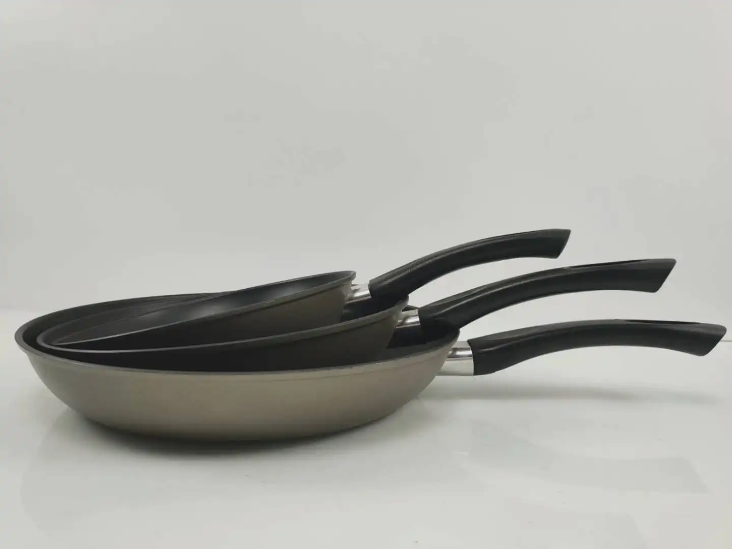 20-24-28 CM Marble Coating Fry Pan Set Kitchen Cooking Ware Non Stick Egg Omelet Steak Factory Direct Sale Nonstick Frying Pan