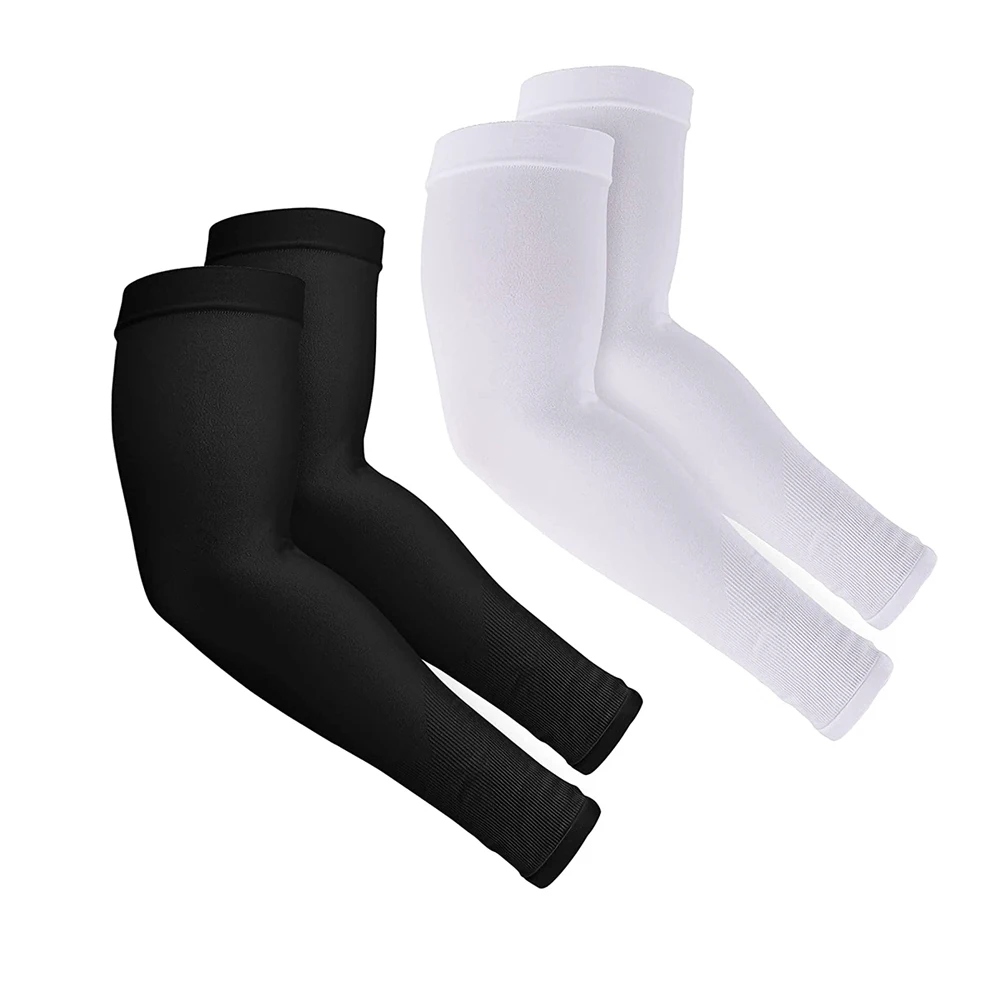 
Sports seamless anti uv protection waterproof compression tattoo padded custom arm sleeves for baseball basketball fishing golf 