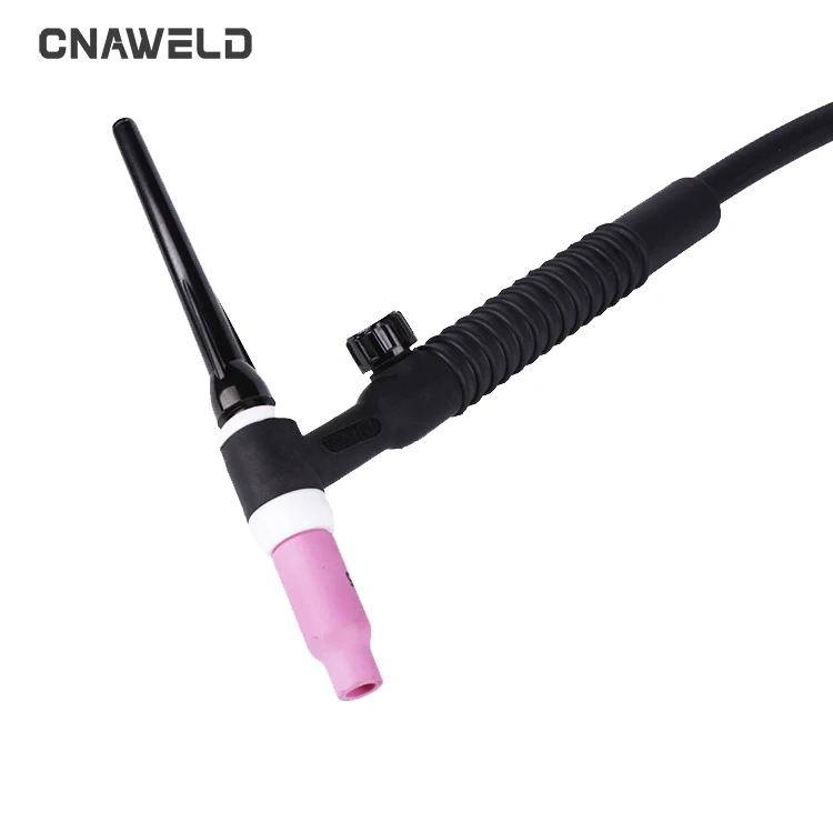 Chinaweld с воздушным охлаждением WP-17V для аргонодуговой сварки факел TIG сварочный аппарат andeli 5in1 горелка вольфрамовым