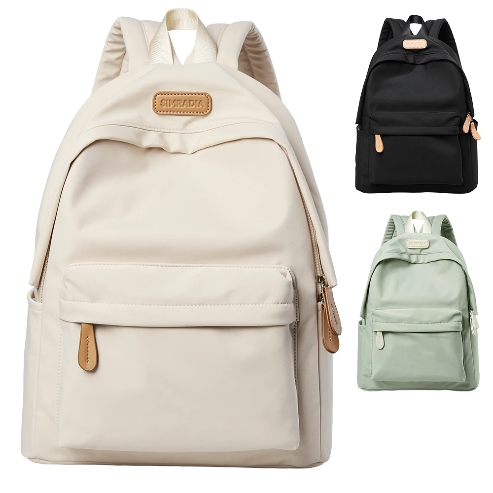 School Backpack for Teens Large Lightweight Laptop Bag for Girls Women Casual High School College Aesthetic Backpack