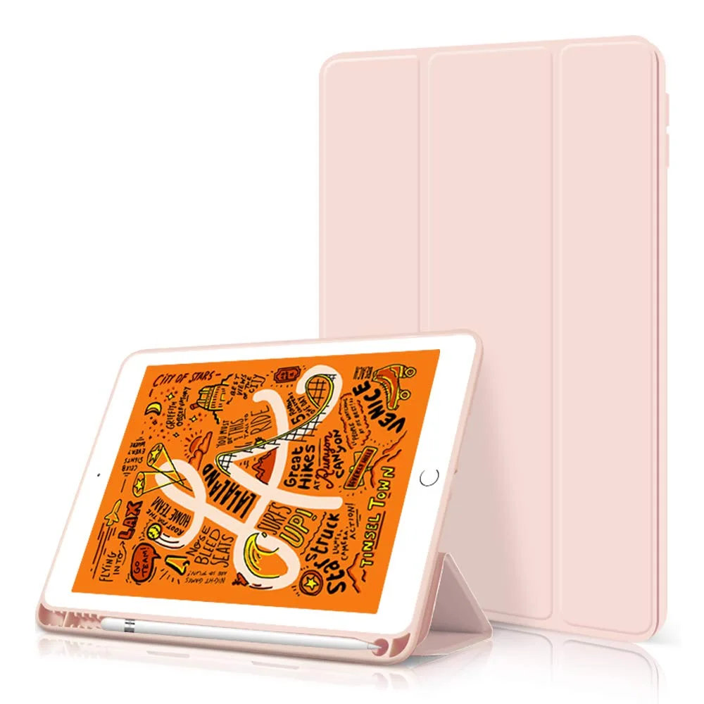 2019 10.2 inch case with pencil holder soft back cover case for new iPad 10.2 case for iPad 7 generation