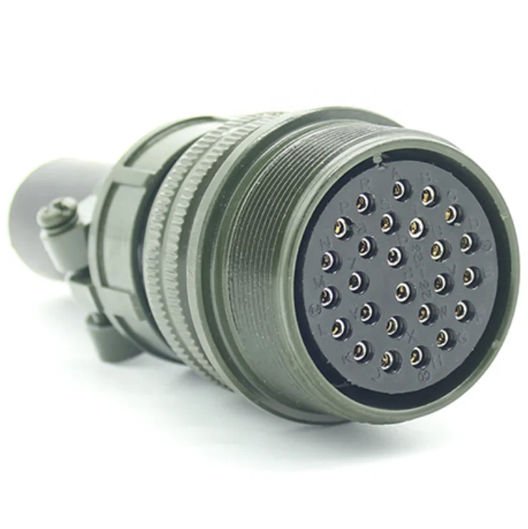 [GIET]MS3106A28-12 Connector Direct Socket Metal MS5015 Power Amphenol Connector Connectors Shape 26Pin MS3102