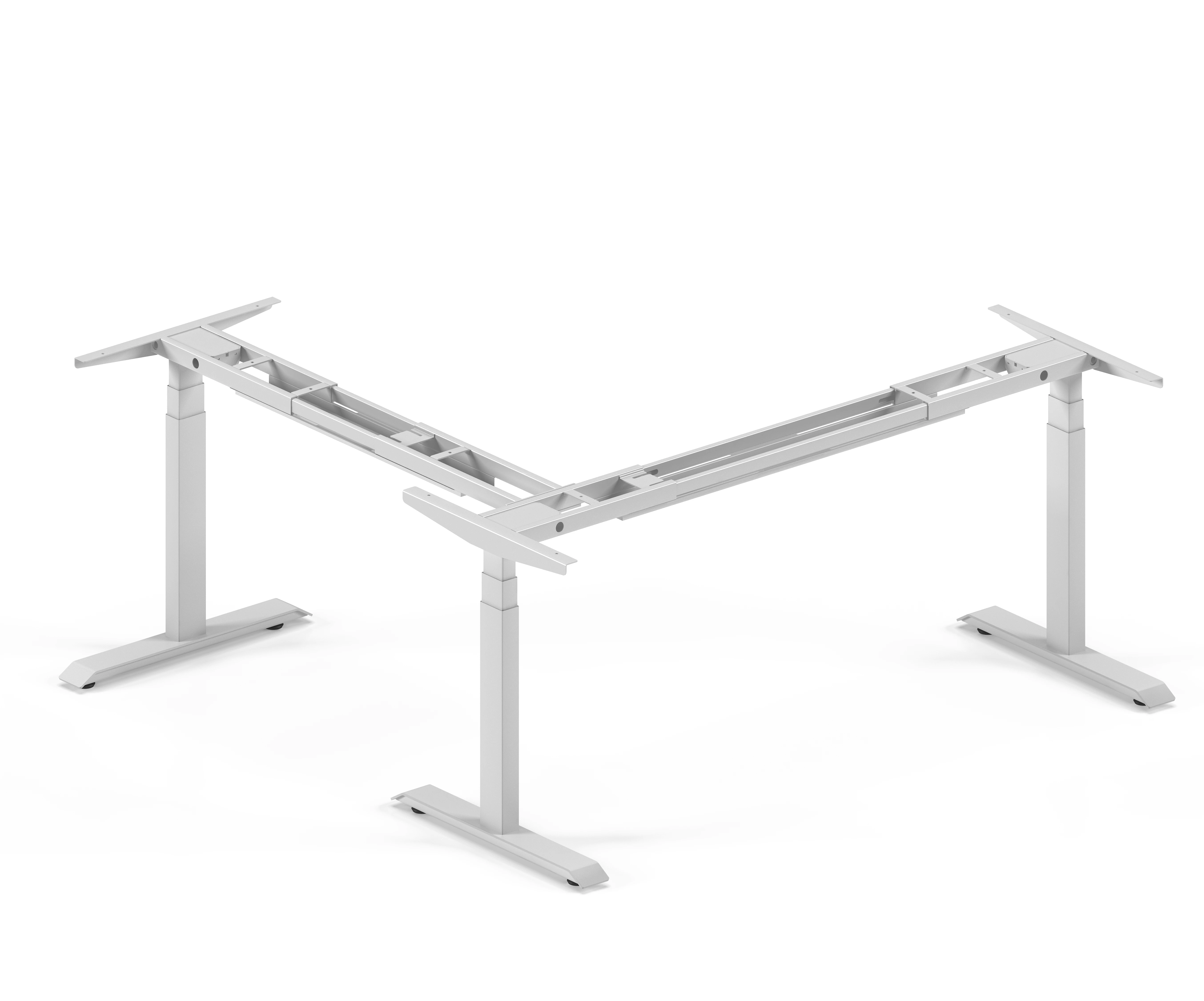 modular furniture commercial office workstation adjustable height desk l shape adjustable table frame office desk computer table