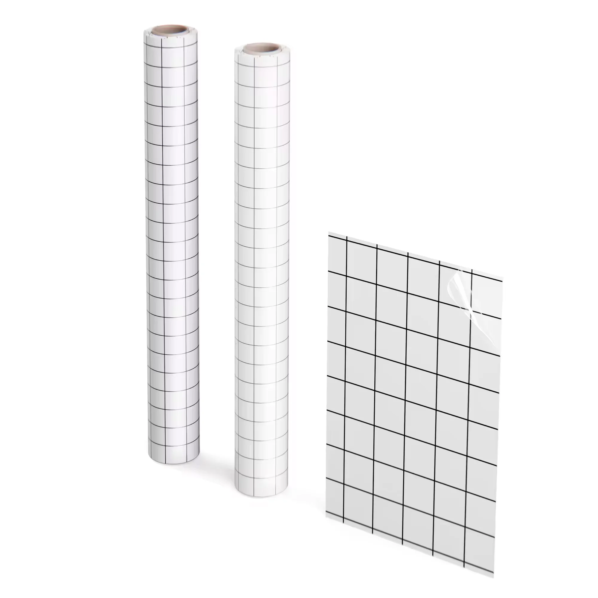 Hot sale heat transfer dtf film roll paper printing removable clear grid self adhesive vinyl application film transfer tape