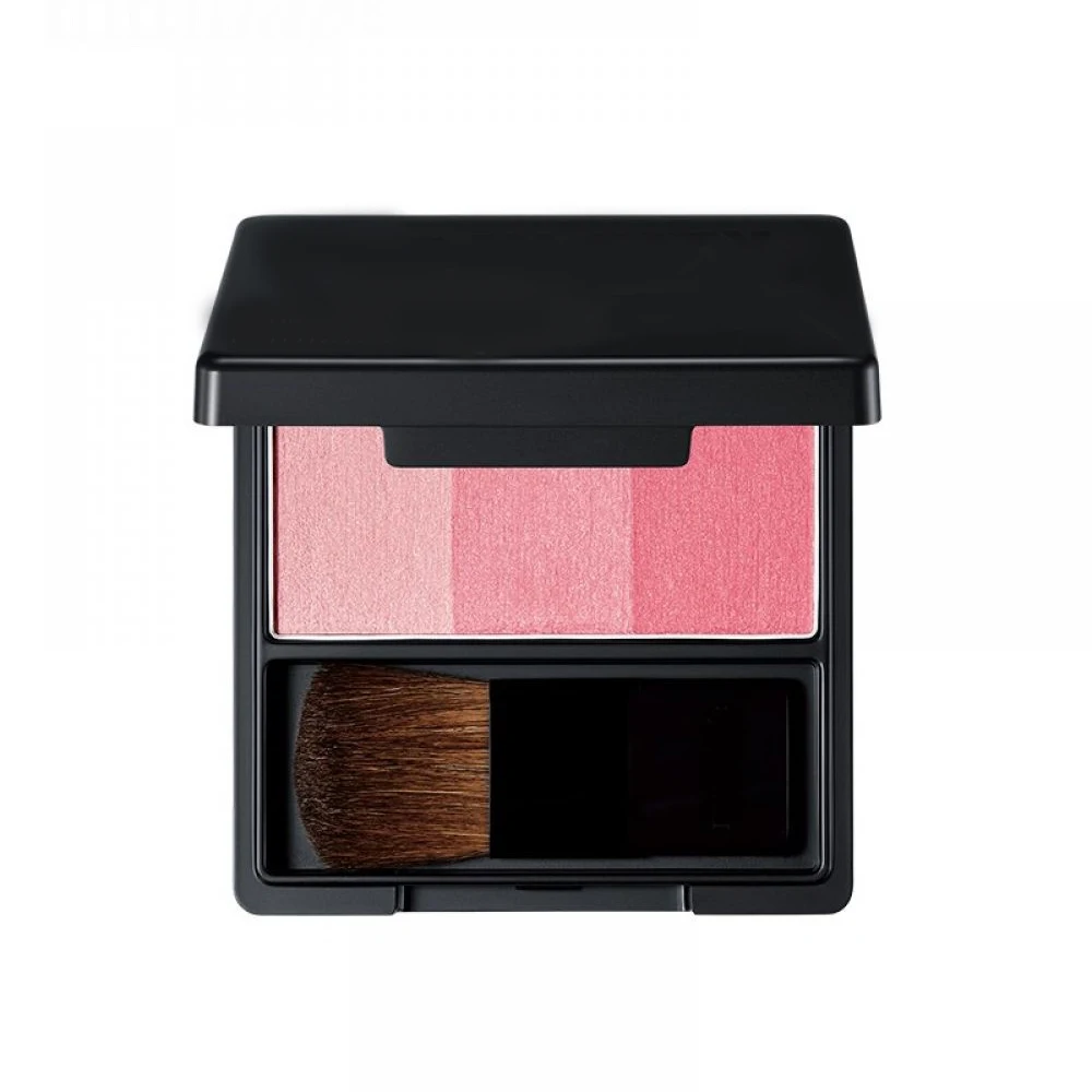 Cheap Wholesale Custom Private Label High Quality Vegan Face Makeup With Bruth Powder Nude Matte Square Bronzer