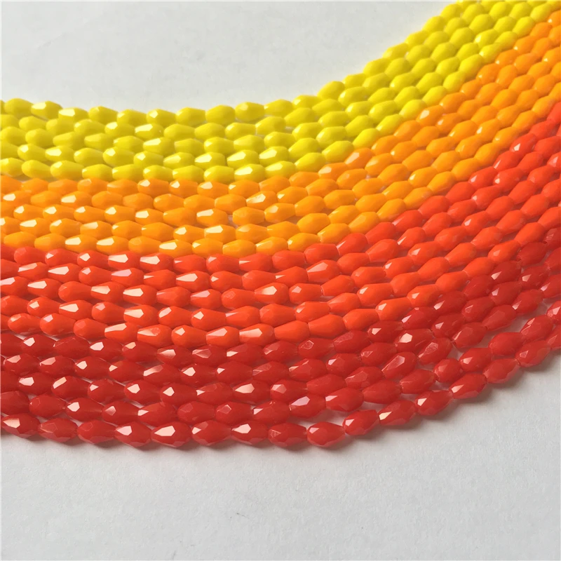 
3x5 seed beads crystal beads glass faceted beads for jewelry making 