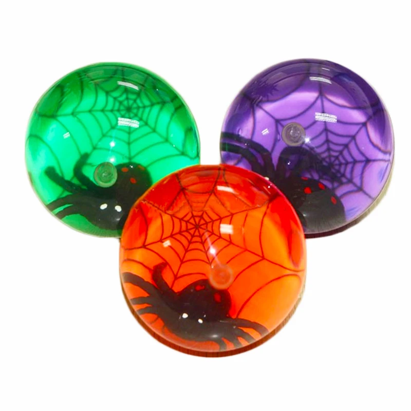 TPU water bouncing ball with spider inside for unique novelty Hallloweens gifts toys
