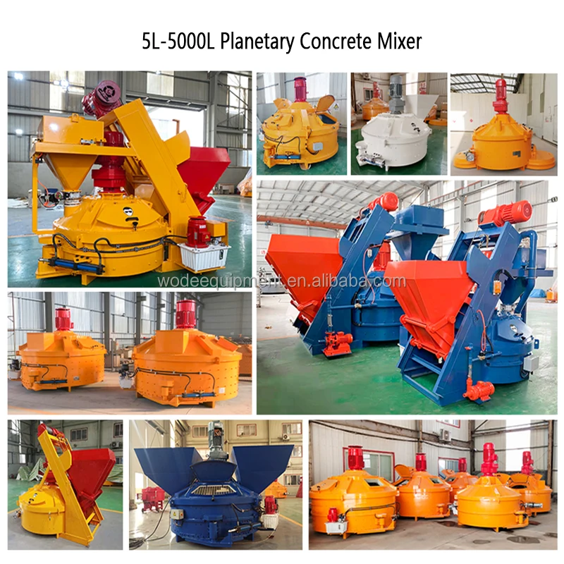 HWCPM1500 Counter current concrete planetary mixer supplier used in precast concrete mixing plant