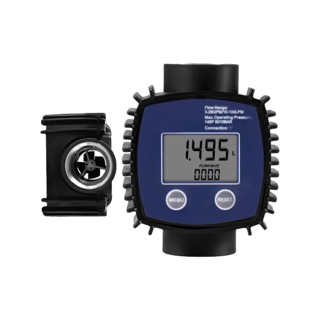 Hot sell electronic digital display turbine flow meter liquid meter electromagnetic flow meter