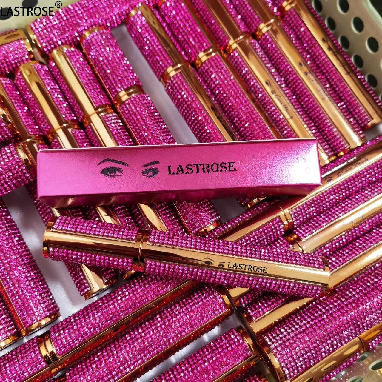 Customizable Mascara with Private Label Vegan Fiber Volumizing Waterproof Eyelashes Gel Form for Lengthening Natural Use