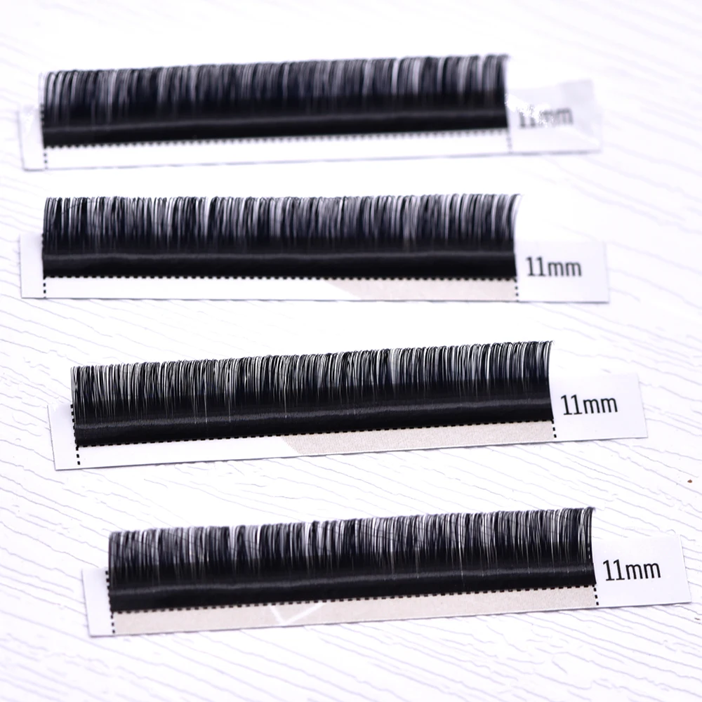 LashPlus Natural Long Individual C CC D DD Matte Black PBT Fast Dispatch Classic Eyelash Extension Lash Trays Wholesale Private