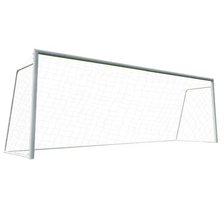 Standard Size 11 Persons Football Goal Gate Steel Soccer Goal For Competition