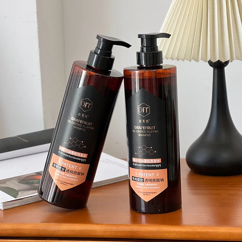 OEM Sulfate Free Shampoo Organic Natural Grapefruit Silicone Free Anti Hair Loss Turmeric Hair Growth Shampoo