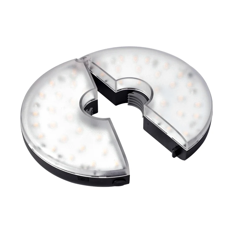 Перезаряжаемый USB наружный сад светодио дный зонтик Полюс светильник патио зонтик светильник