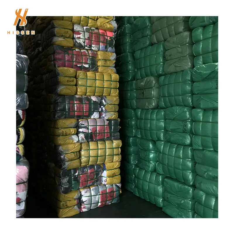 Hissen Used Clothes Bales Friperie Mixed Used Clothing