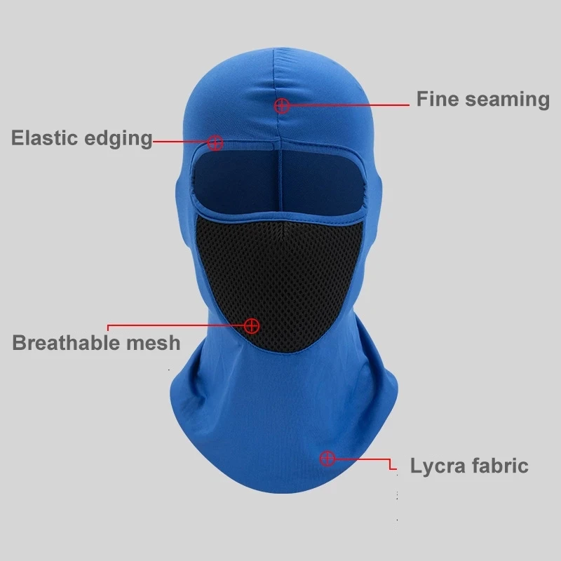 Motorcycle Sun protection and dustproof headgear riding  windproof outdoor tactical riding hood face mask dust mask