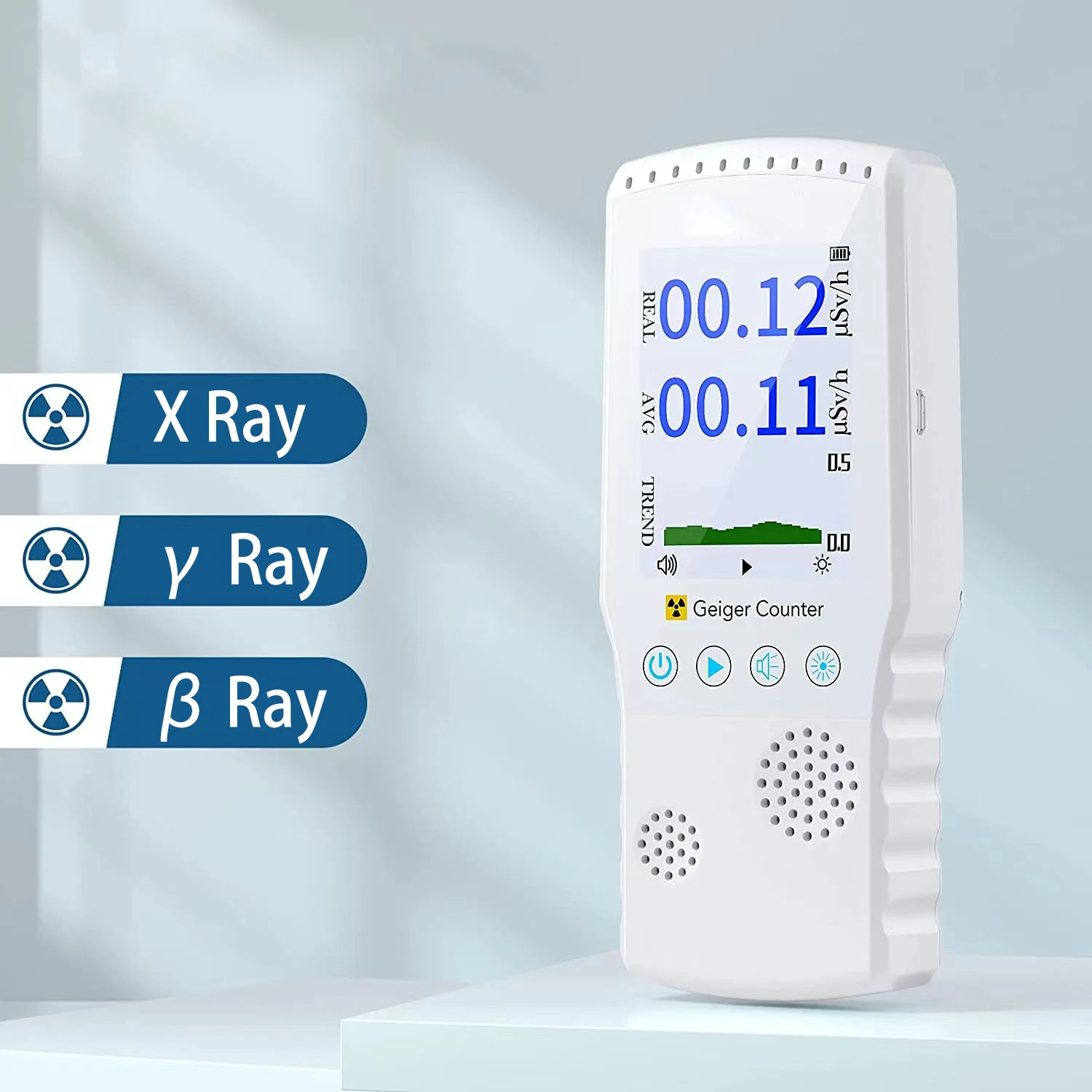 CE новый высококачественный портативный детектор ядерного излучения дозиметр