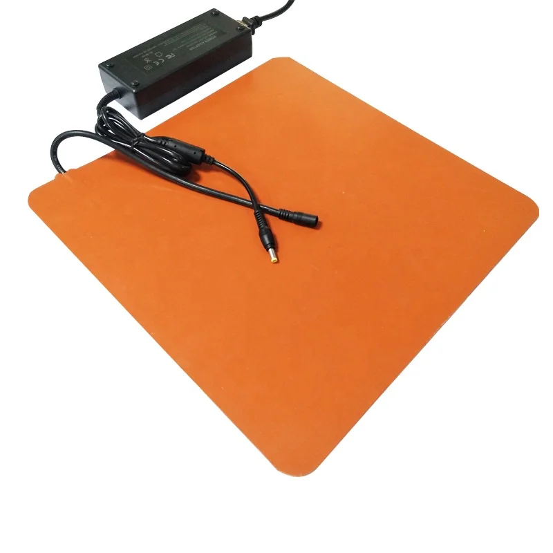 12V and 220V combined 350x350mm Silicone Hot Bed Heating Element for Pizza