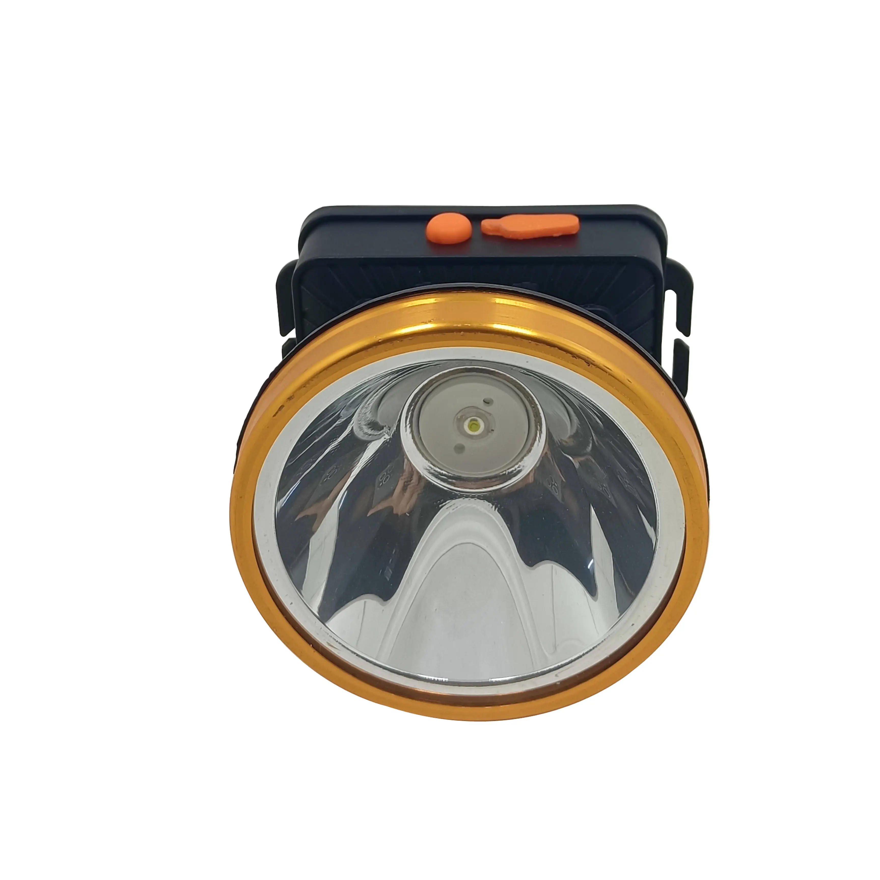 COYOLED 8cm Headlight For Camping Hiking Fishing Hunting High Power Bright Camping Light USB Rechargeable Golden Led Headlamp