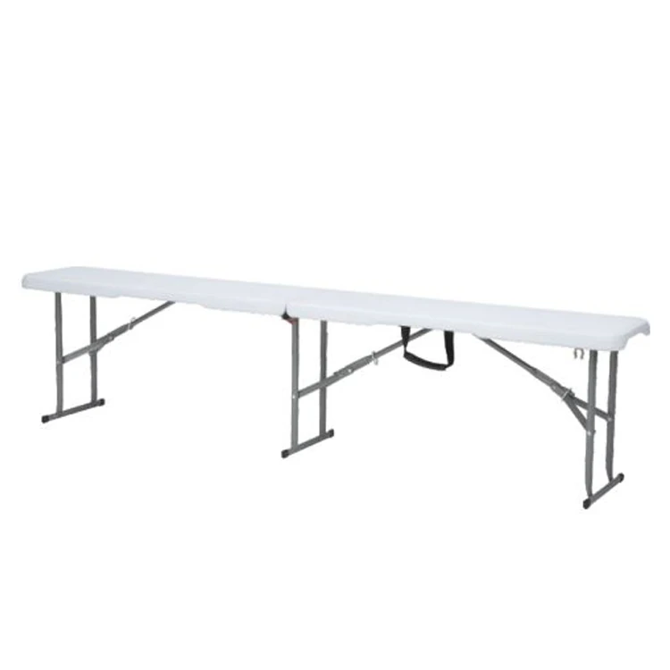 Working Folding Bench Portable Camping Retractable Plastic Wholesale Custom Outdoor Patio Bench Outdoor Furniture Dia19x1.0mm
