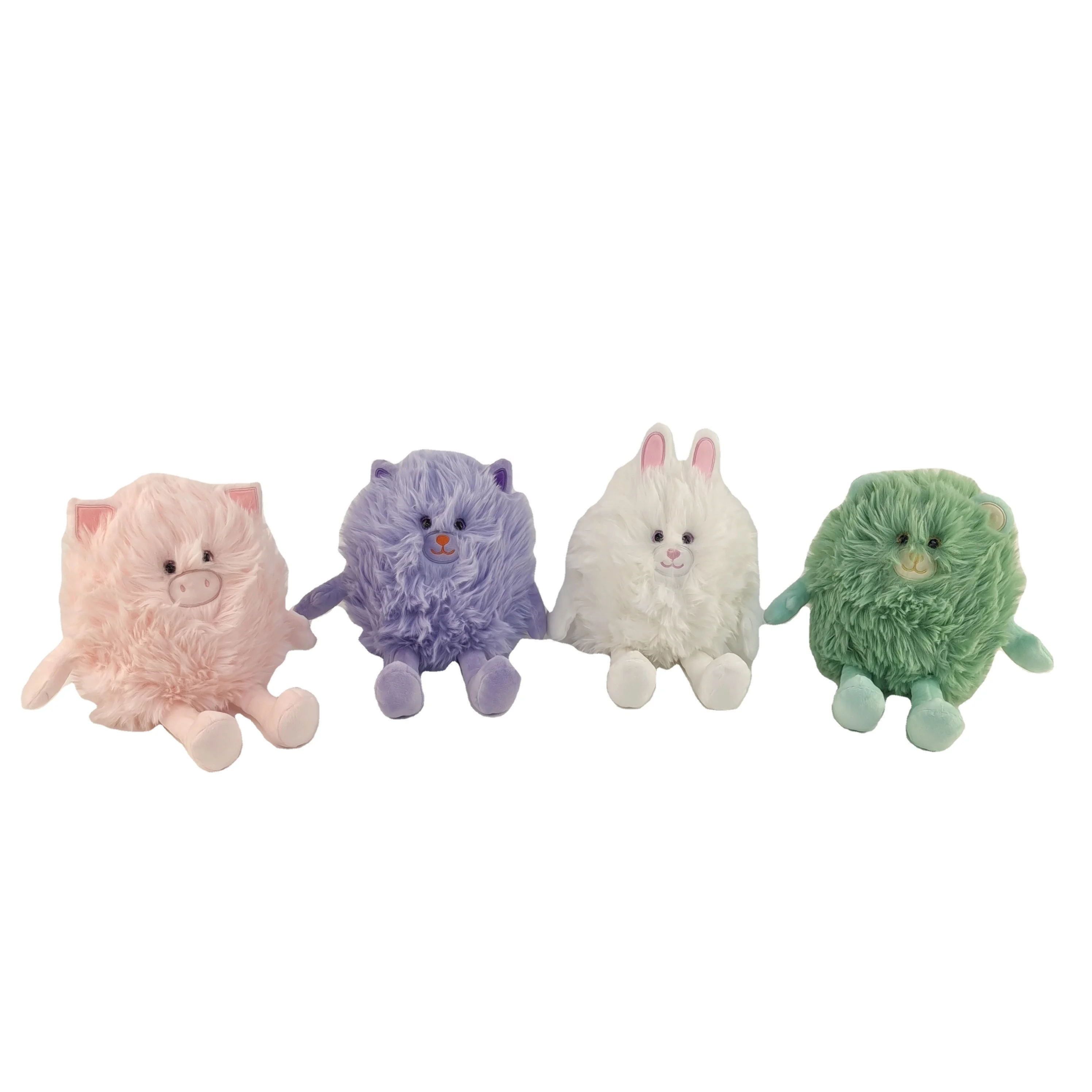20cm dolls colorful stuffed animal toys 4 colors high quality plusies cusrom made wholesale soft toy