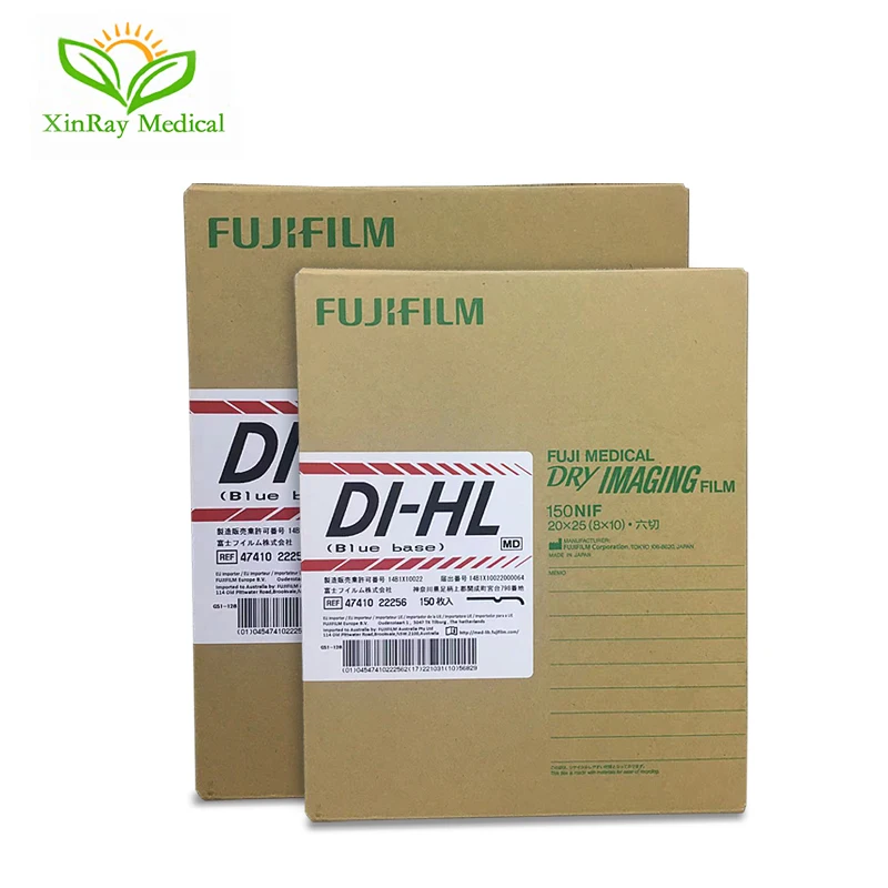 Original Fujifilm DI-HL Medical X-ray Imaging Film 8x10,10x12,10x14,14x17 inch Fuji infrared laser film