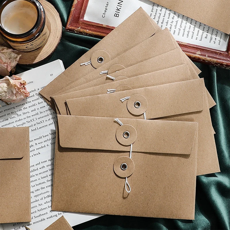 Tie-Dyed Kraft Paper Storage Bag File and Style Envelope for Organization and Home Office Use