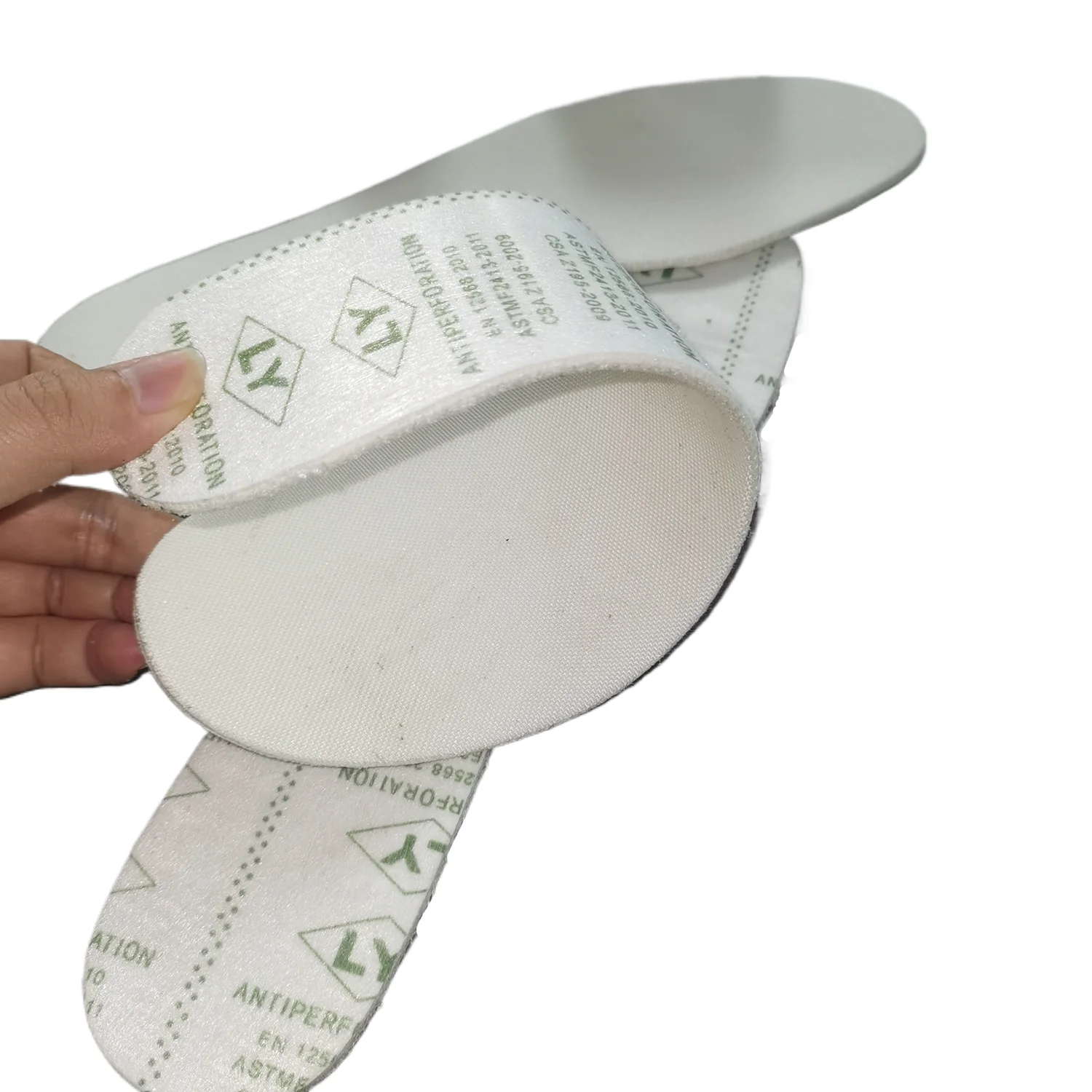 PL standard thin & light zero puncture 1100N safety shoes anti-puncture insoles