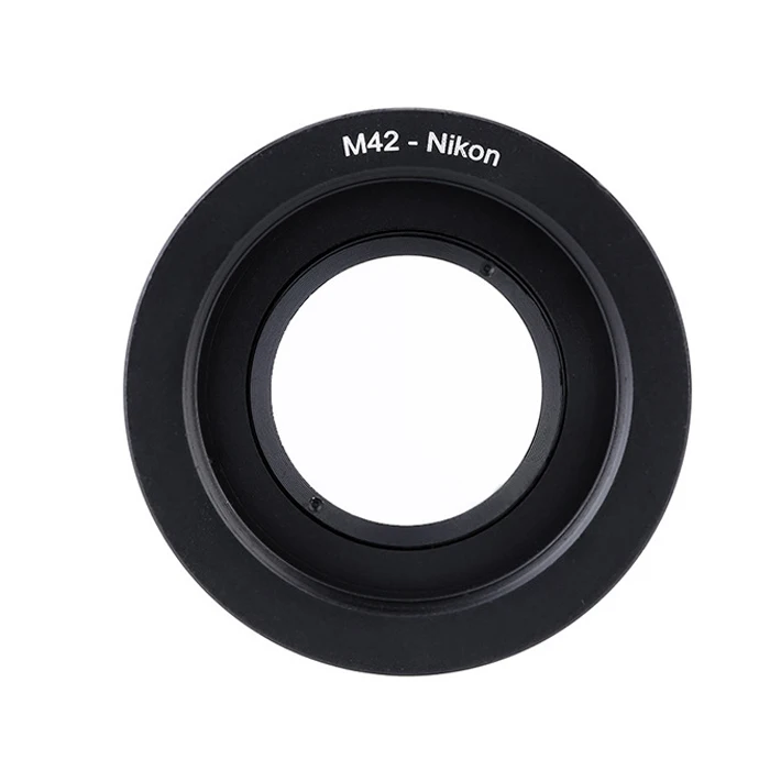 Адаптер M42 для Nikon с оптическим стеклом, совместимый с объективом M42 с винтовым креплением к корпусу камеры Nikon F SLR