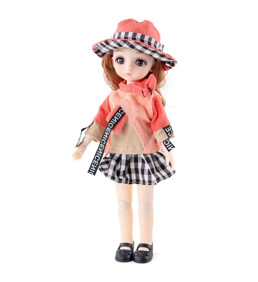 Hot Selling 6 Inch Soft Silicone Vinyl Fashion Doll Toys Girl for Children